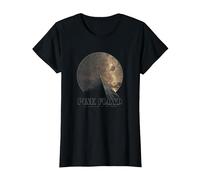 Pink Floyd El Lado Oscuro del círculo de la pirámide Lunar Camiseta, Mujer, Negro, S