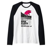 Pink Floyd En La Carne En Silla Et En Os Le Stade Olympique Camiseta Manga Raglan