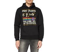 Pink Floyd - Felpa # M Black Unisex # Retro Stripes