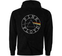 Pink Floyd - Felpa # Xs Ladies Black # Circle Logo