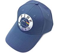 Pink Floyd Gorra De Beisbol Circle Logo Nuevo Oficial Denim Azul Size One Size