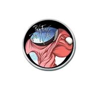 Pink Floyd Insignia de pin: logotipo de The Wall Eat Head, multicolor, talla única