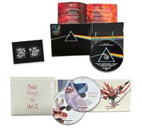 Pink Floyd Limited Edition Anniversary Collection: The Dark Side Of The Moon (50th Anniversary Edition With Exclusive Glossy Track Booklet) / The Wall / + Including Bonus Art Card