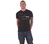 Pink Floyd Men's DSOTM Courier Short Sleeve T-Shirt M Black (Importación USA)