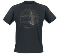 Pink Floyd Pyramid Triangle Hombre Camiseta Negro 100% algodón Regular