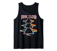 Pink Floyd Rainbow Prism Triángulo Pila Psicodélico Camiseta sin Mangas