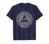 Pink Floyd Spokes Camiseta, Hombre, Azul Marino, 6XL