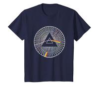 Pink Floyd Spokes Camiseta, Niños, Azul Marino, 8 años