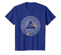 Pink Floyd Spokes Camiseta, Niños, Azul Real, 8 años