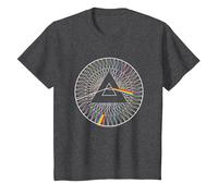 Pink Floyd Spokes Camiseta, Niños, Jaspeado Oscuro, 4 años