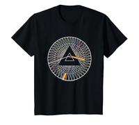 Pink Floyd Spokes Camiseta, Niños, Negro, 12 años