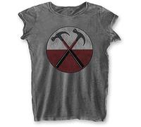 Pink Floyd - T-Shirt # M Ladies Grey # the Wall Hammers