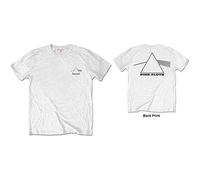 Pink Floyd - T-Shirt # M Unisex White # Dsotm Prism