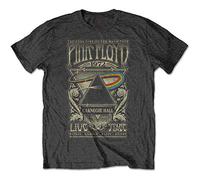 Pink Floyd - T-Shirt # S Unisex Grey # Carnegie Hall Poster