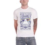 Pink Floyd - T-Shirt # Xl White Unisex # Carnegie Hall Poster