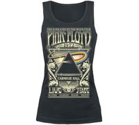 Pink Floyd The Dark Side of The Moon - Live On Stage 1972 Mujer Top Negro 100% algodón Regular