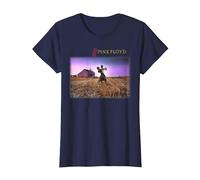 Pink Floyd Una colección de Grandes Canciones de Baile Camiseta, Mujer, Azul Marino, M