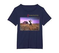 Pink Floyd Una colección de Grandes Canciones de Baile Camiseta, Mujer Tallas Grandes, Azul Marino, 3XL Grande