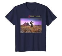 Pink Floyd Una colección de Grandes Canciones de Baile Camiseta, Niños, Azul Marino, 6 años