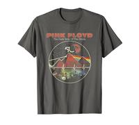 Pink Floyd Vintage Pyramids Camiseta, Hombre, Asfalto, 6XL