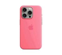 (Pink) For Apple Iphone 15 Pro Silicone Case With Magsafe