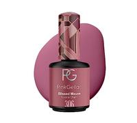 Pink Gellac 306 Blissed Mauve Color Rosa Esmalte en Gel Permanente para secado con UV/LED 15 ml