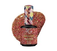 Pink Gellac 335 Magical Gold Color Dorado Oro Esmalte Gel Permanente Gellac Secado LED