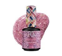 Pink Gellac 336 Starlight Plum Color Morado Esmalte Gel Permanente Gellac Secado LED