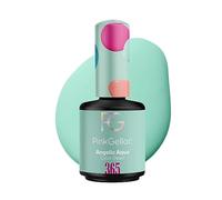Pink Gellac 365 Angelic Aqua Azul Color Esmalte Gel Larga Duración Secado bajo Lámpara LED