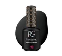 Pink Gellac Color De Esmalte De Gel, Negro - 14.17 Gr