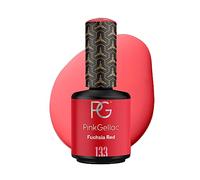 Pink Gellac Colour 133 Fuschia Red 15ml UV/ LED Gel Nail Polish by Pink Gellac