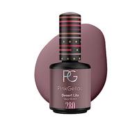 Pink Gellac Esmalte de uñas de gel UV - 280 Desert Lila 15 ml - Larga duración Shellac esmalte de uñas violeta - Gel UV para 14 días uñas en calidad de salón - Fabricado en Holanda