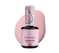 Pink Gellac Esmalte de uñas de gel UV - 345 Heavenly Pink 15 ml - Esmalte de uñas Shellac Rosa - Fácil aplicación Gel Gel UV para 14 días uñas hermosas - Esmalte de uñas UV fabricado en Holanda
