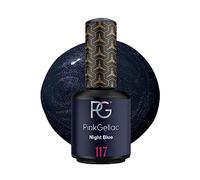 Pink Gellac Esmalte De Uñas En Gel, Night Blue, 15 Ml