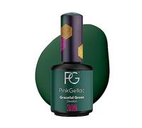 Pink Gellac Esmalte en Gel Permanente Color 309 Graceful Green Verde Pintauñas secado UV/LED