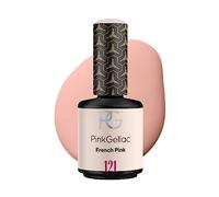 Pink Gellac - Esmaltes de uñas de gel, 15 ml, color rosa manicura francesa