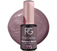 Pink Gellac Pintauñas Semipermanentes - 225 Shimmery Mauve 8 ml - Esmalte Semipermanente Para Uñas - Para Lámpara LED - Aplicación Fácil - Uñas de Calidad por 14 Días - Vegano y Hecho en Países Bajos