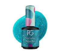 Pink Gellac Pintauñas Semipermanentes - 366 Fortune Blue 15 ml - Esmalte Semipermanente Para Uñas - Para Lámpara LED - Aplicación Fácil - Uñas de Calidad por 14 Días - Vegano y Hecho en Países Bajos