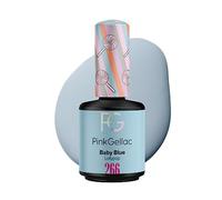 Pink Gellac Shellac - Esmalte de uñas de gel de 15 ml para lámpara LED UV 266, color azul bebé, esmalte de uñas de gel para lámpara UV, esmalte de uñas LED rosa, esmalte de uñas de gel