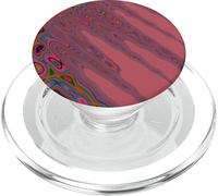Pink Glitch Art, Genial, sin señal, estática, Que Falla en la televisión PopSockets PopGrip para MagSafe