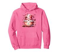 Pink GNOME Coffee Mugs For Women More Coffee New Mom Life Sudadera con Capucha