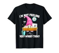Pink GNOME Office Humor Graphic For Women Funny Saying Camiseta
