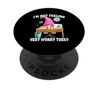 Pink GNOME Office Humor Graphic For Women Funny Saying PopSockets PopGrip Adhesivo