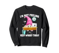 Pink GNOME Office Humor Graphic For Women Funny Saying Sudadera