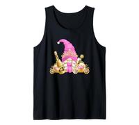 Pink GNOME Princess Graphic For Girls Trip Funny Birthday Camiseta sin Mangas