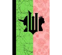 Pink & Green Best Friends For Good - Notebook: 6x9x120 Lined (Cream): Wicked-Inspired Journal