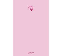 Pink Hardcover Notebook - Dotted, 8.5 x 5.5 Inch - Pixel Brain: Perfect for notes, sketches, journaling, and creative projects