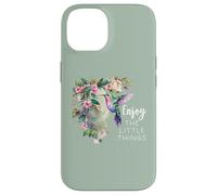 Pink Hummingbird Enjoy The Little Things Humming Bird Sage Carcasa para iPhone 14