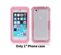 (Pink,iPhone6)Funda protectora impermeable para teléfono para buceo para 6s 7s Plus duradera