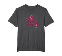 Pink Is My Power Color - Soporte para la concienciación sobre el cáncer de Mama Camiseta, Hombre Tallas Grandes, Jaspeado Oscuro, 3X Alto
